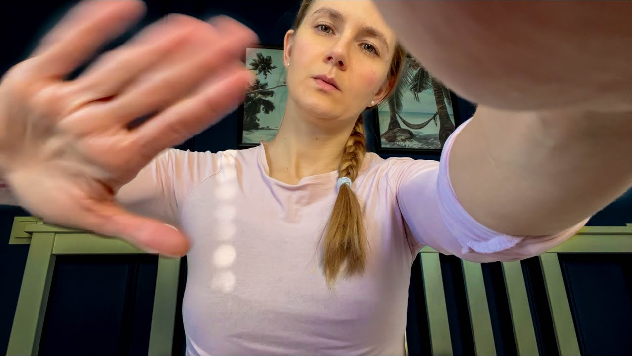 giving you an AGGRESSIVE face, shoulder & arm massage 💥 (asmr)