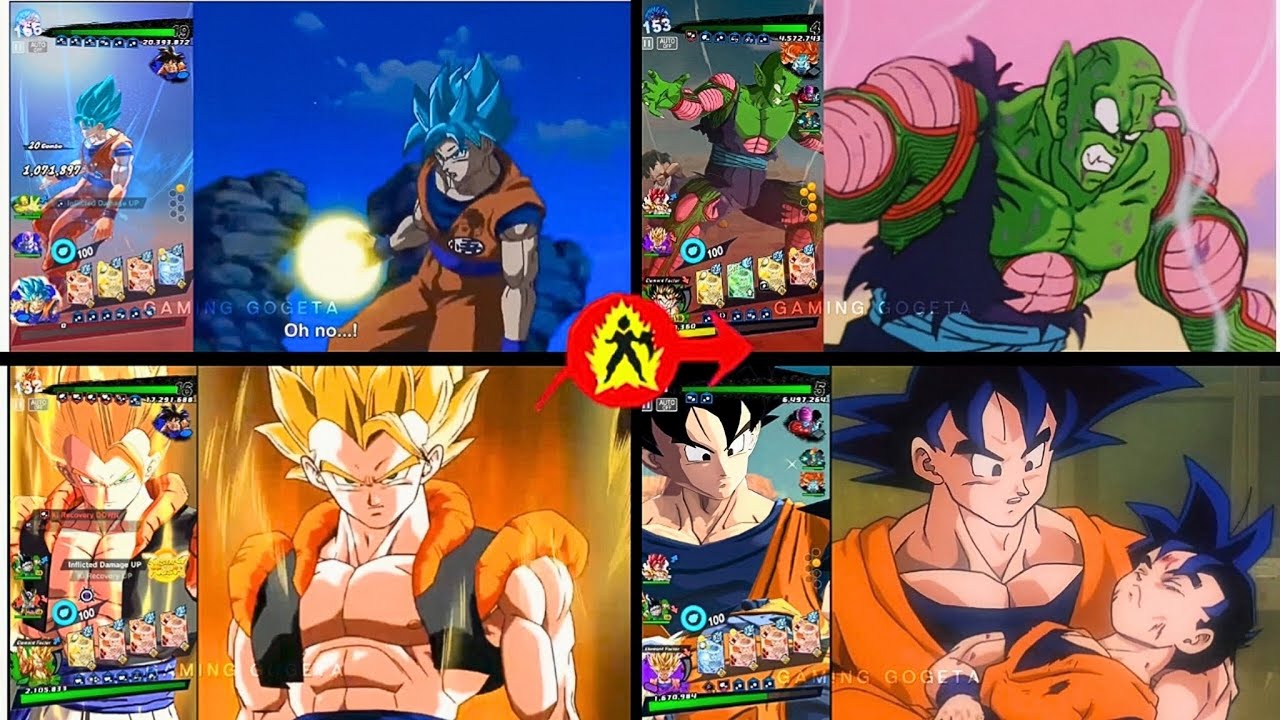 Сравнение всех анимаций *Revival* до 6-й годовщины🔥 (Dragon Ball Legends)