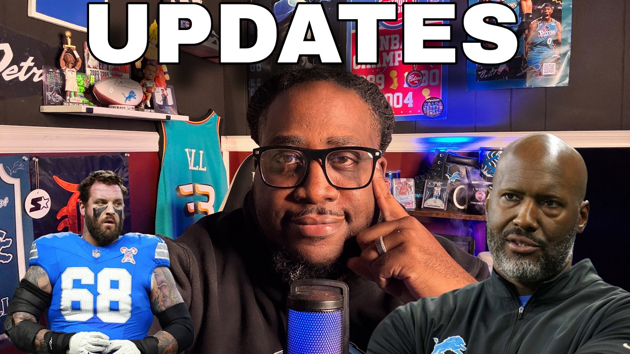 Lions Offensive Line CRUMBLING || Taylor Decker Release Changes Everything 🗞️