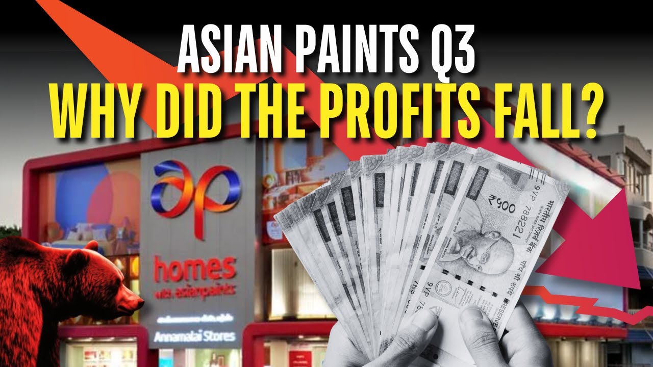 Asian Paints Q3 Results: Profits Falls By 5%, What Hurt The Margins?