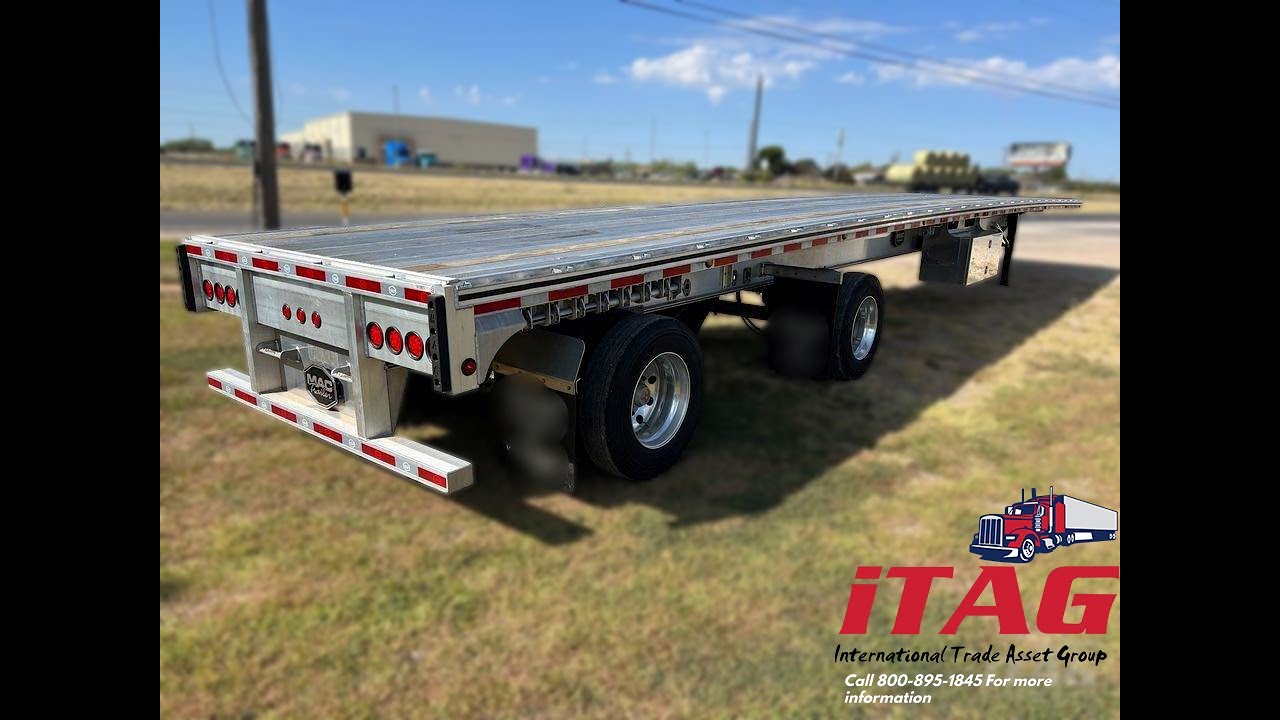 2022 MAC Trailer 53x102 Flatbed Trailer For Sale ITAG Equipment