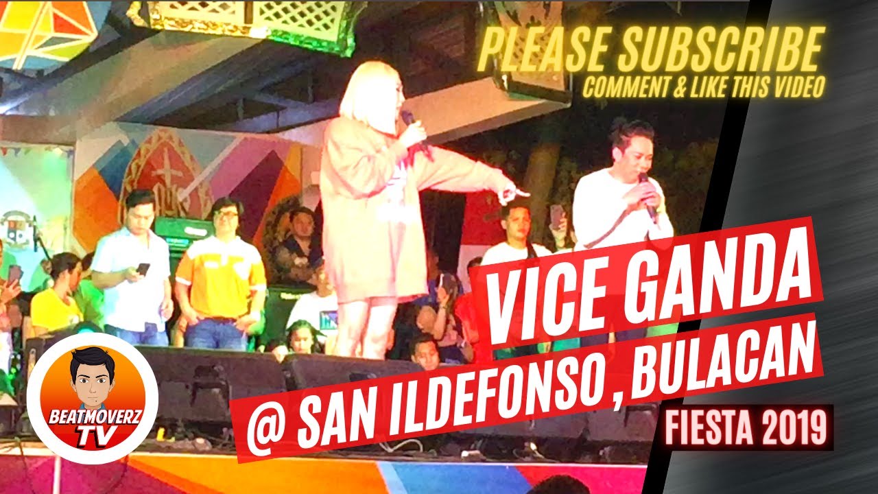 VICE GANDA AT SAN ILDEFONSO, BULACAN FIESTA 2019