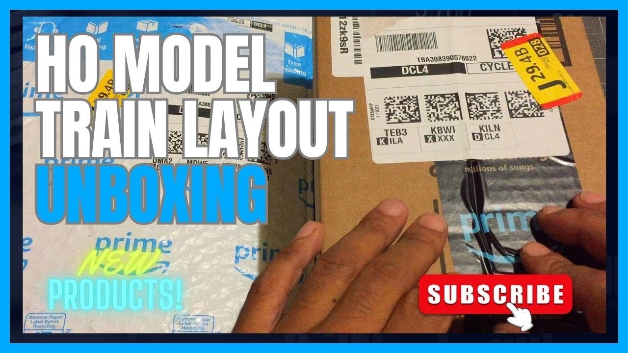 Model Train Unboxing- New Items for HO Train Layout- #modeltrains #unboxing #trainlayout #beginners