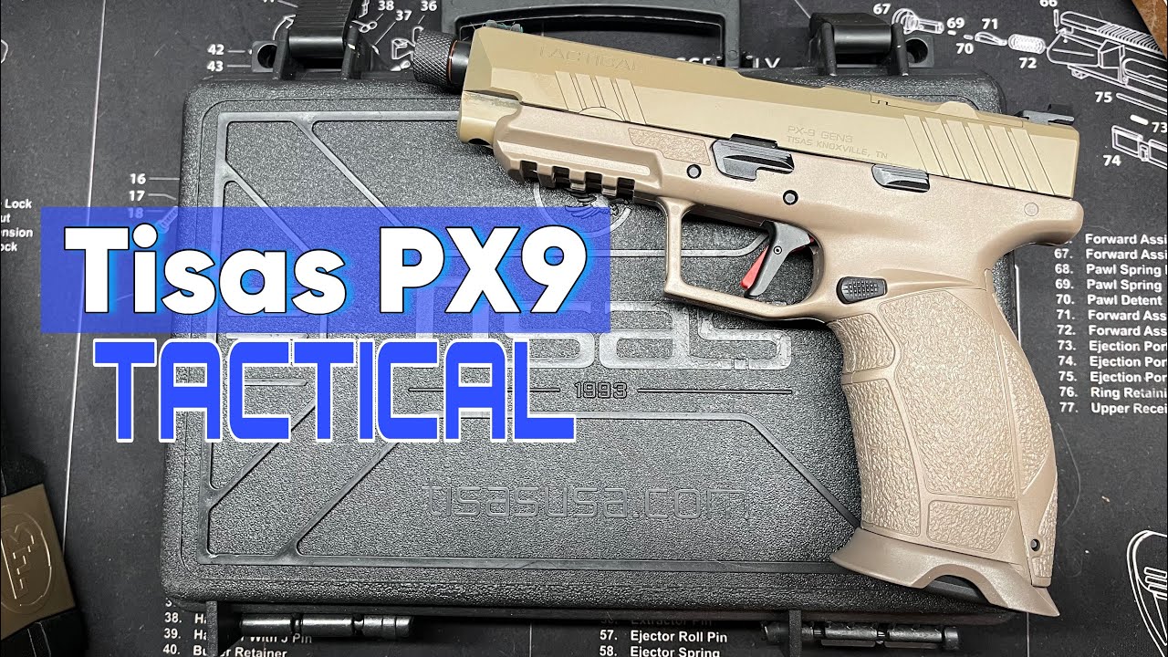Tisas PX9 GEN 3 Tactical Unboxing and Shooting Review Man and Woman 1st Shots
