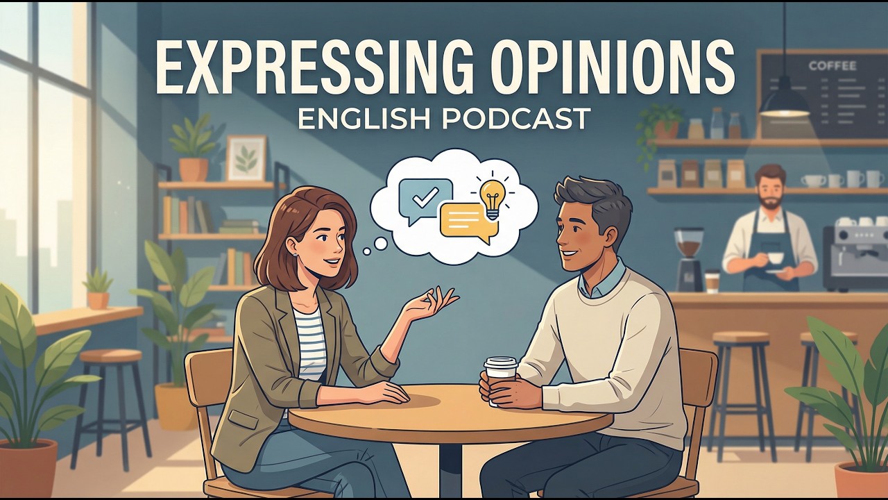 Expressing Opinions Simply | Easy English Podcasts