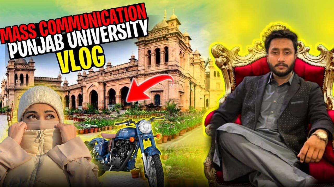 Mass Communication Punjab university of Lahore vlog | University Vlog | Nadeem Ashraf