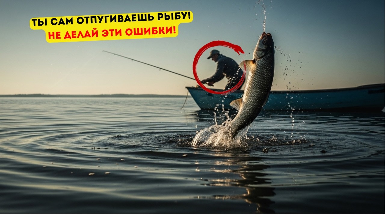 Перестань делать ЭТО на берегу! 95% рыбаков отпугивают рыбу еще до первого заброса