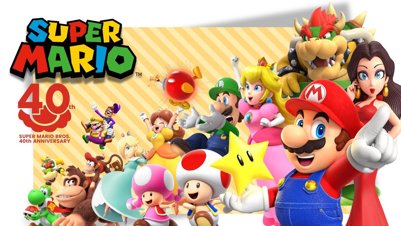 Breaking Through! - Super Mario 40th anniversary montage