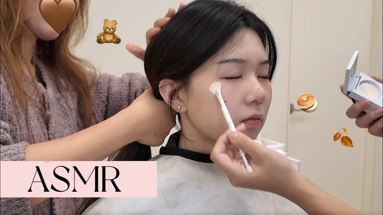 🎧 ₩ 264,000 Korean Celebrity Makeup ASMR | Luxury Salon Experience 💄