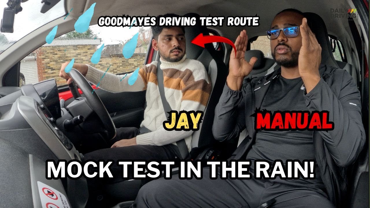 Jay's Mock Driving Test in Pouring Rain | UK Driving Test