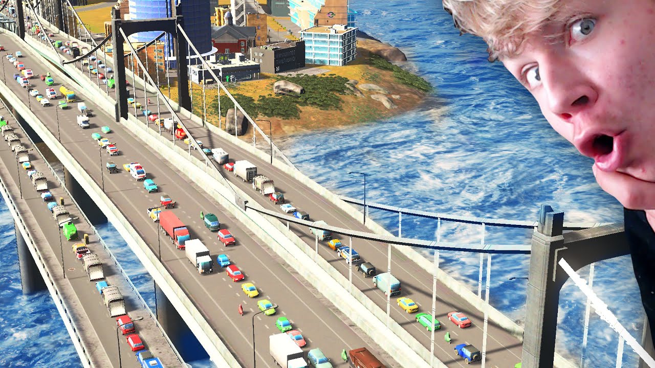 FILE! HEVIG VERKEER PROBLEEM IN DEZE STAD FIXEN! (Cities Skylines)