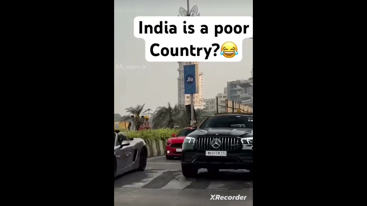 normal weekend drive in India#supercar#luxury car#short