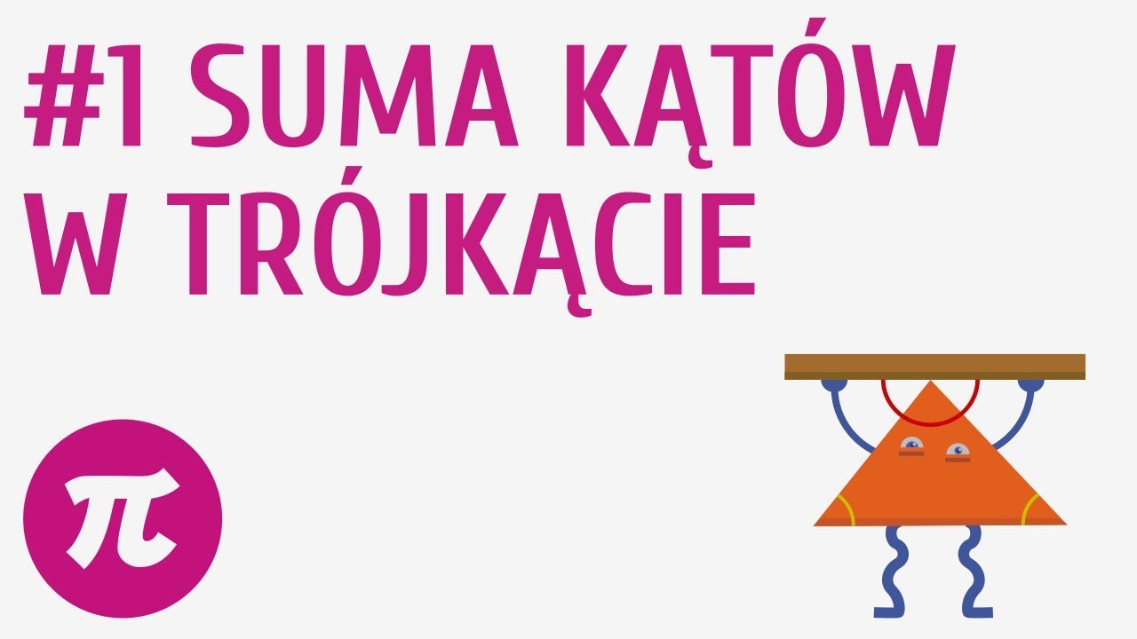 Suma kątów w trójkącie #1 [ Trójkąty ]