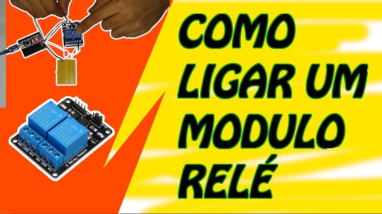 Como Ligar e testar um m&oacute;dulo rel&eacute; de v&aacute;rios canais sem stress!