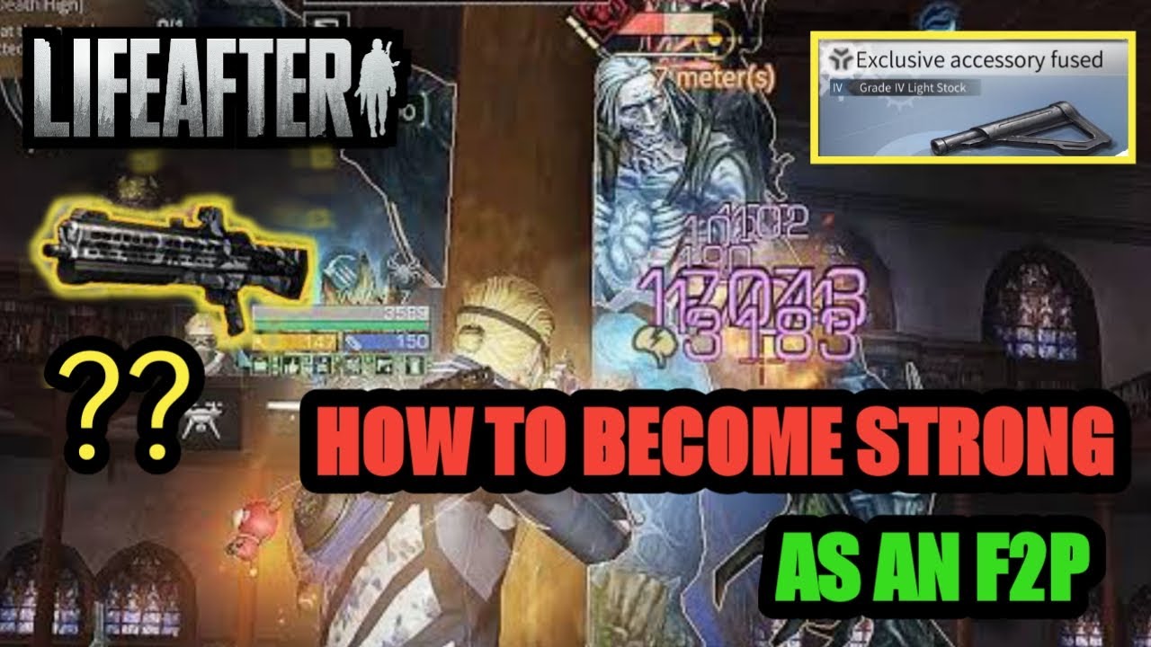 How to become strong in lifeafter as an f2p