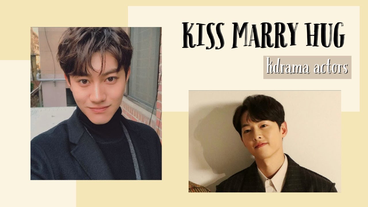 KDRAMA ACTORS KISS MARRY HUG 🌙✨