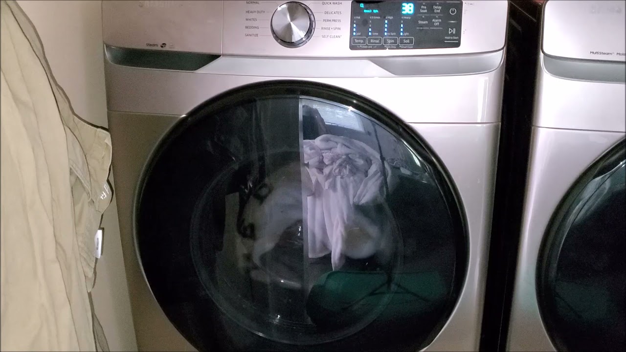 Samsung Washer - Washing Blankets On Normal Cycle