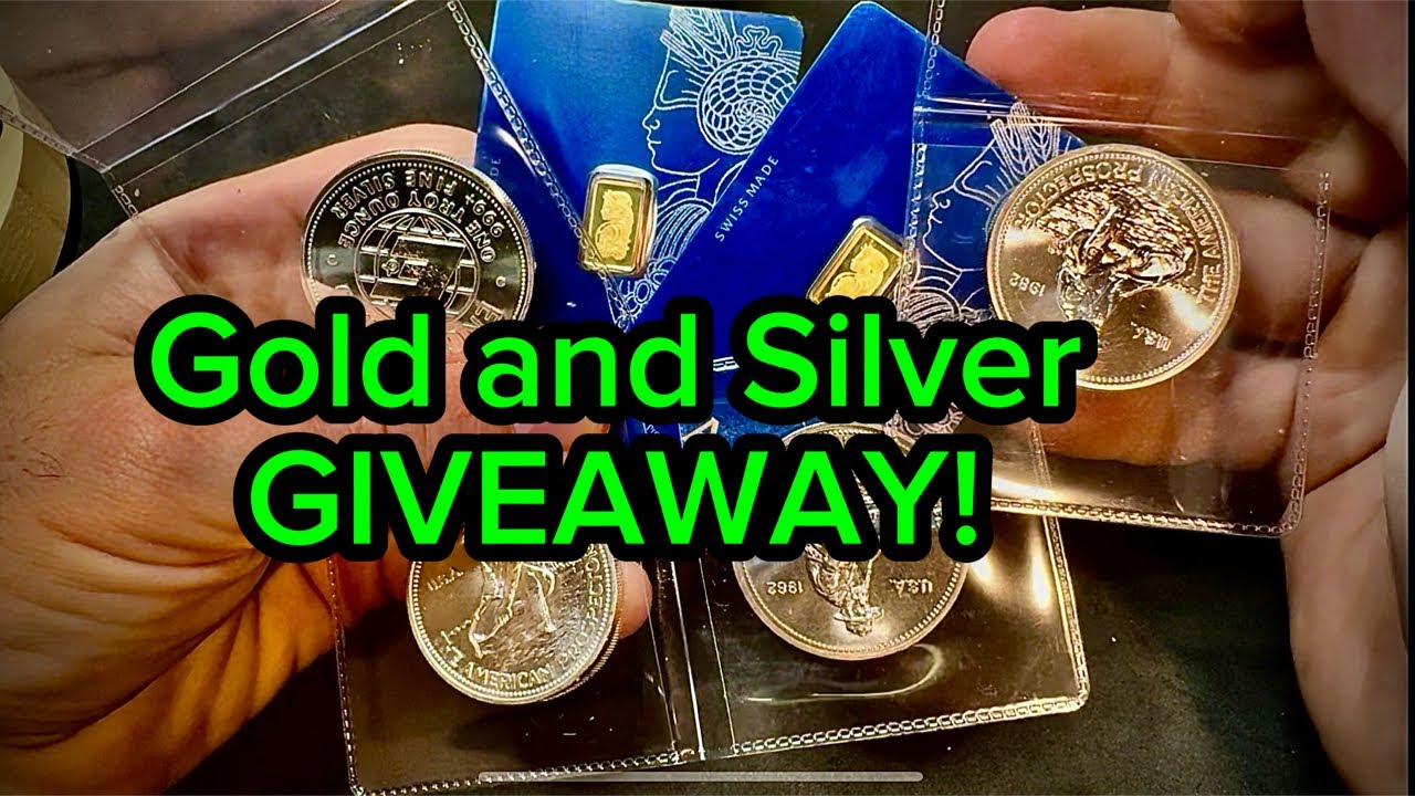 Firstfruit Giveaway. Gold and Silver. 1 Year Anniversary