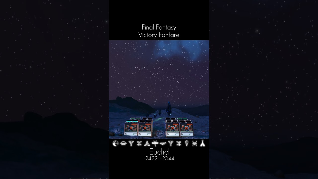 Final Fantasy - Victory Fanfare (No Man's Sky ByteBeat)