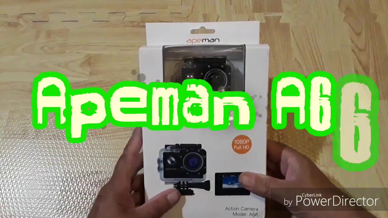 APEMAN A66 budget friendly action cam! unbox/overview..