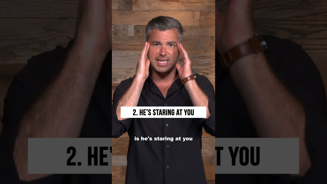 4 Awkward Signs He's Flirting