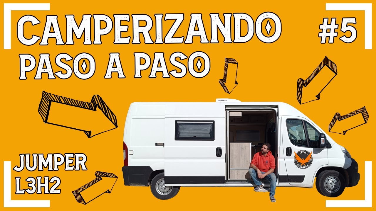 CAMPERIZANDO PASO A PASO #5 | ¡MÁS MADERA!  | PANELES | SALÓN | WC CASSETTE |