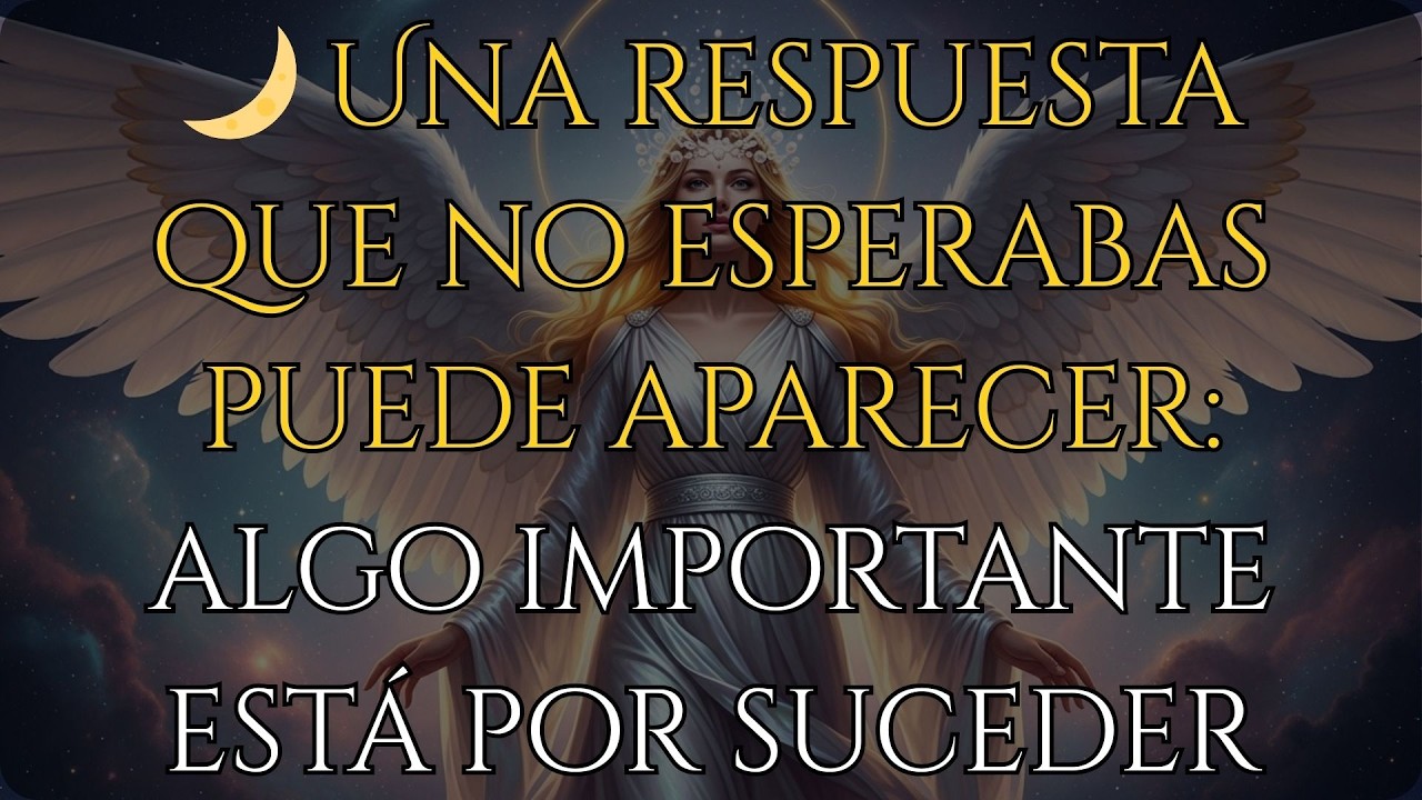 🌙 Una respuesta que no esperabas puede aparecer: algo importante está por suceder