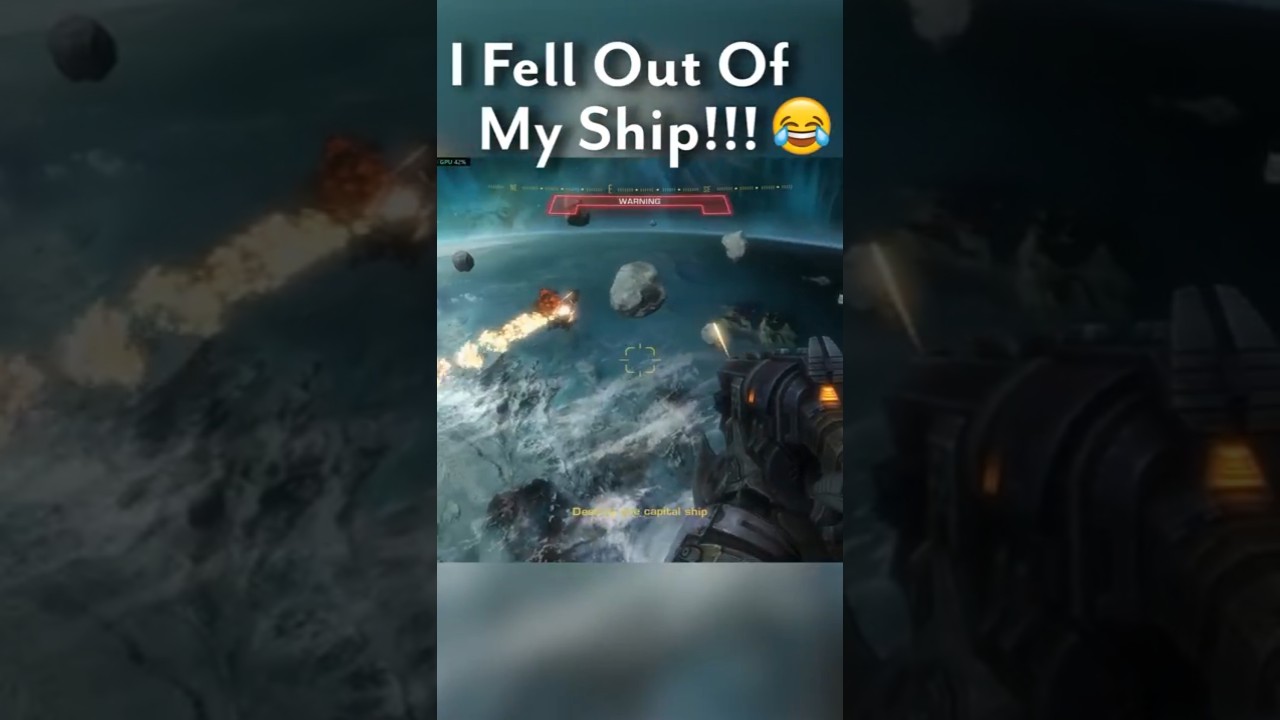 Столкновение с кораблями выбрасывает вас!! 😂😂 Мод Halo Slipspace