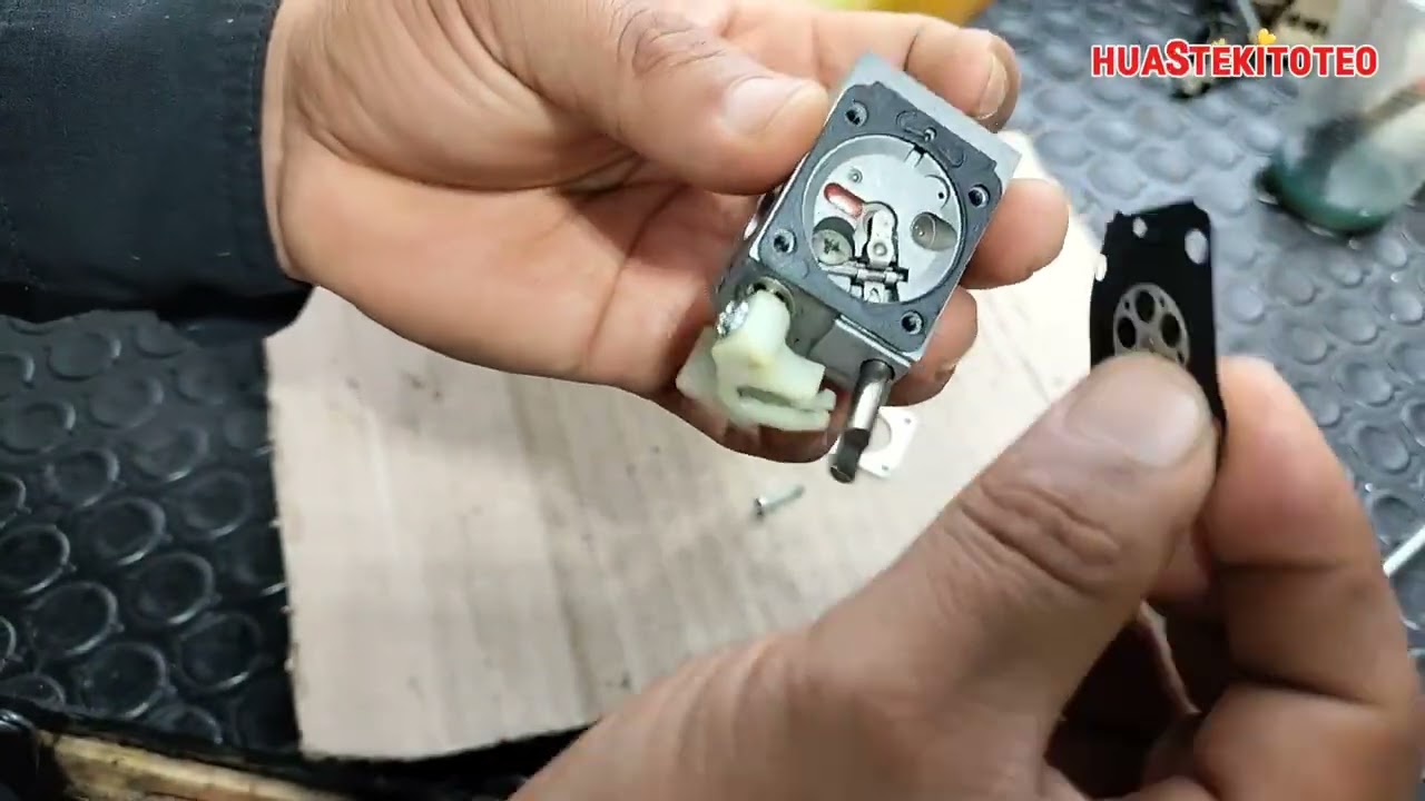 En este vídeo le daremos mantenimiento al carburador a la desbrozadora FS 120 stihl