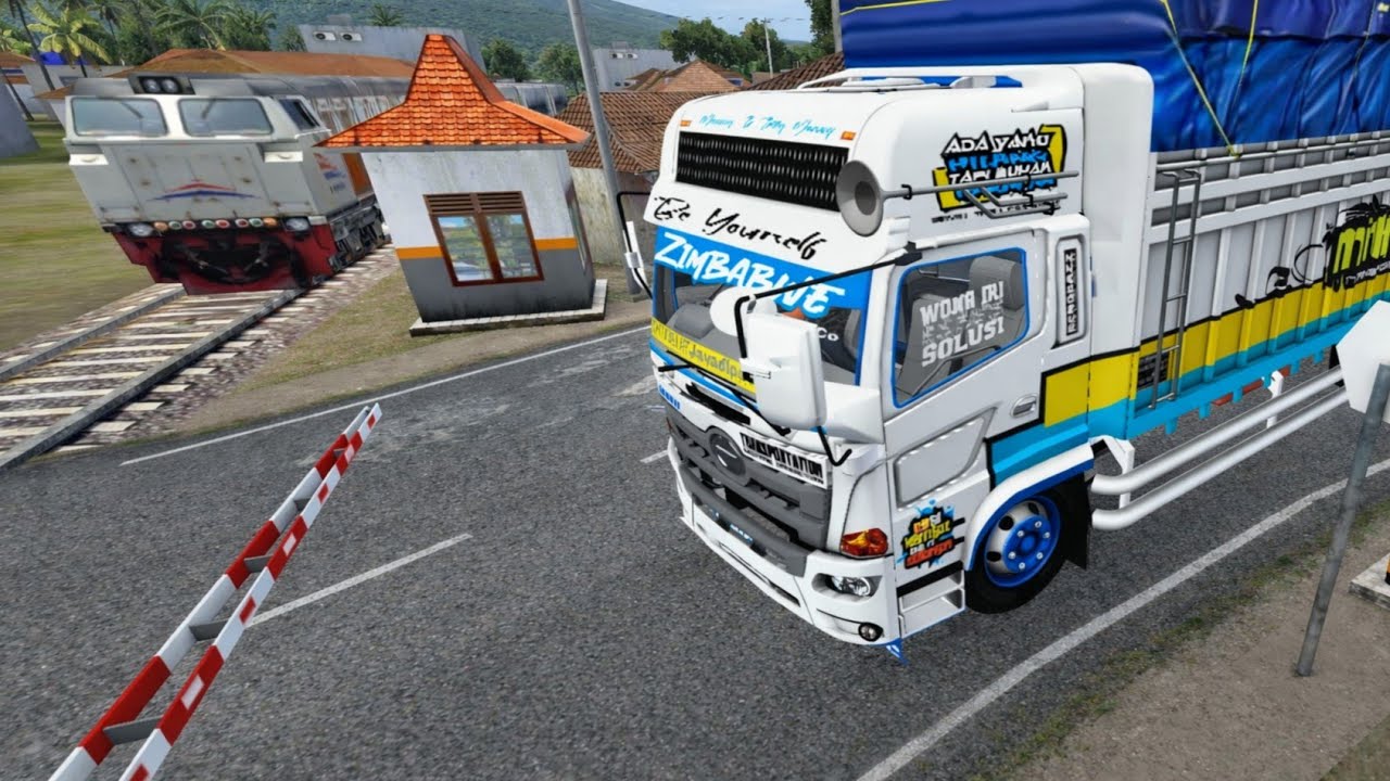 Truk Hino Mitra Logistik Pelabuhan Merak | Bus Simulator Indonesia