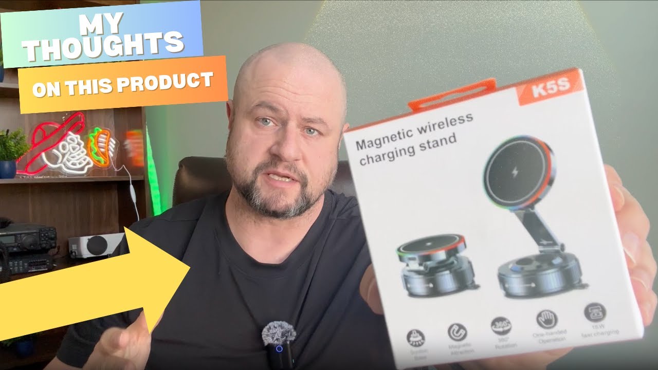 Unboxing the VISNFA MagSafe Car Mount Charger