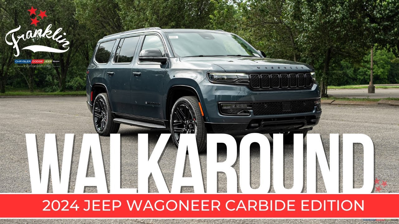 2024 JEEP WAGONEER CARBIDE EDITION WALKAROUND | Available now at Franklin CDJR!