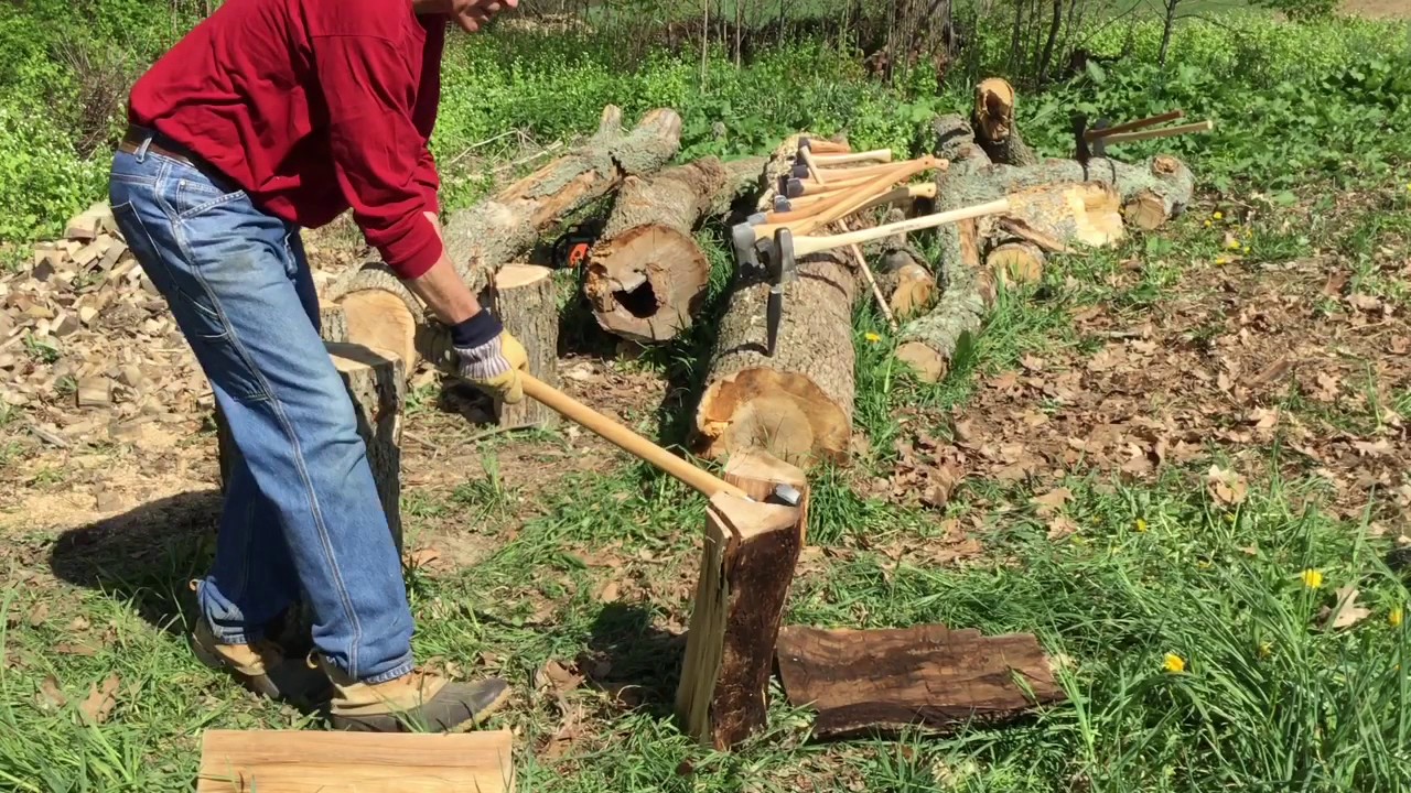 Using A Splitting Maul