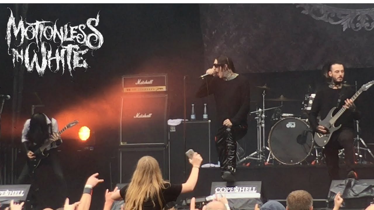 Motionless In White Live, Contemptress + Immaculate Misconception, @ Copenhell 2017