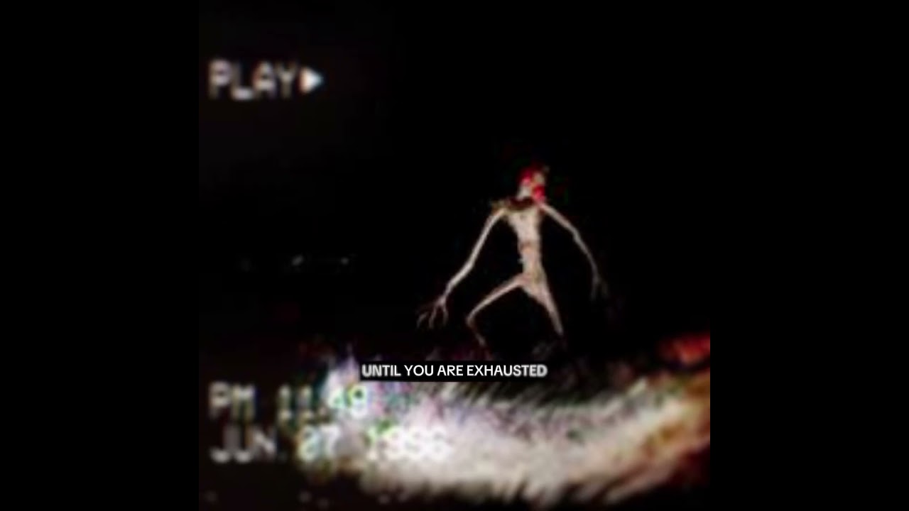 Keep running from your demons #edit #analoghorror #horrorcommunity #horrorcreatures #lyrics