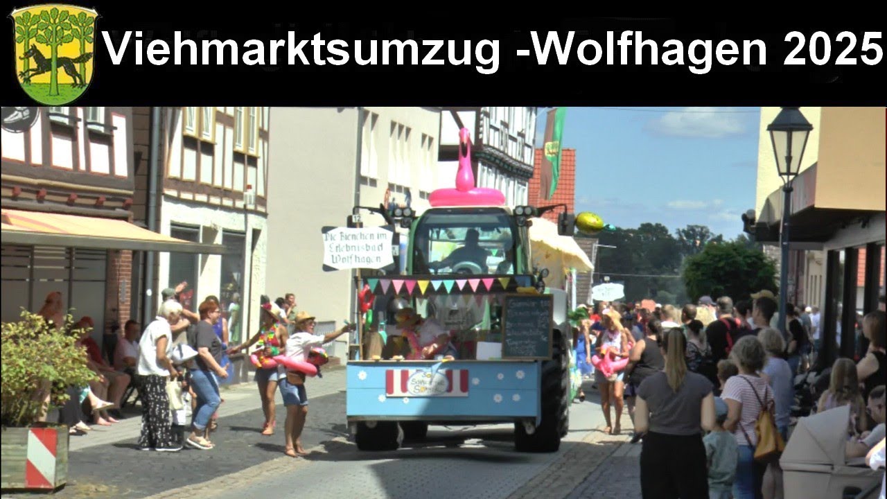 Der Wolfhager Viehmarktsumzug 19.Juli 2025