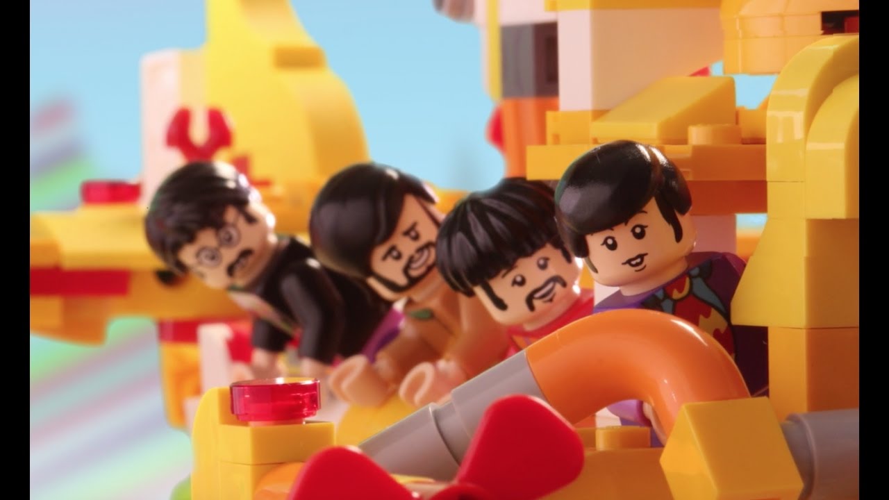 The Beatles&rsquo; LEGO Yellow Submarine vs. the Sea Monster