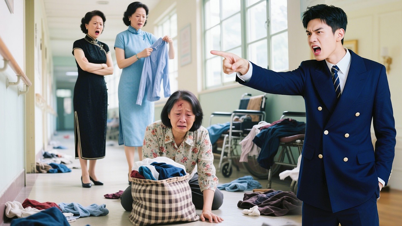 Cô gái hống hách bắt nạt cô lao công – Ai ngờ đang đụng phải mẹ của Tổng Tài quyền lực!