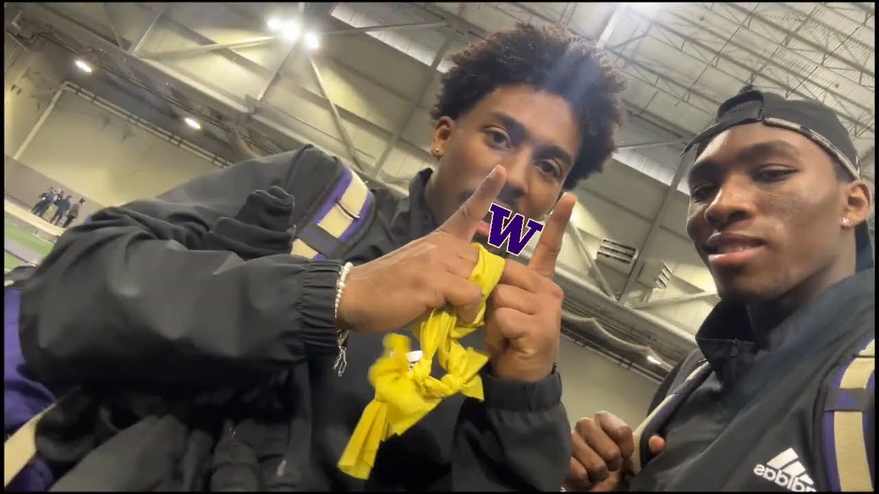 My First Track Meet As A UW Husky | Kunle