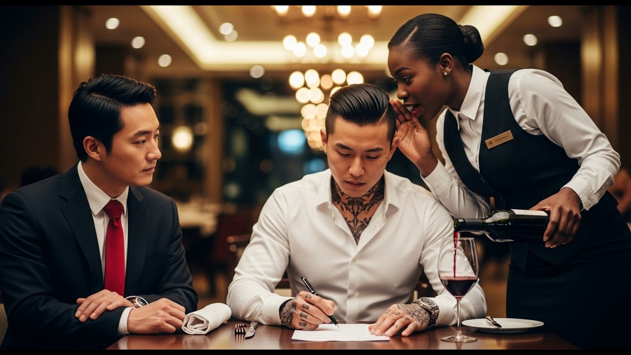 “Your Translator Is Lying!” — Black Waitress Warns The Mafia Boss Before A Korean Deal