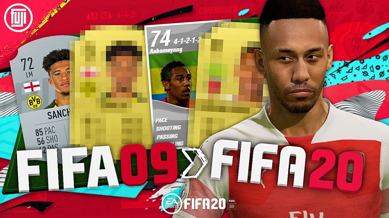 BIGGEST UPGRADE EVER?!? FIFA 09 - 20 PLAYER RATINGS! - FIFA 20 ULTIMATE TEAM