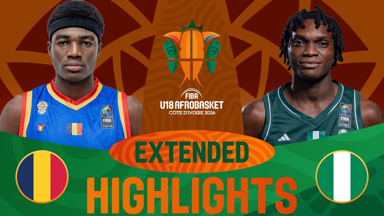 Chad 🇹🇩 v Nigeria 🇳🇬 | Extended Highlights | FIBA U18 AfroBasket 2026