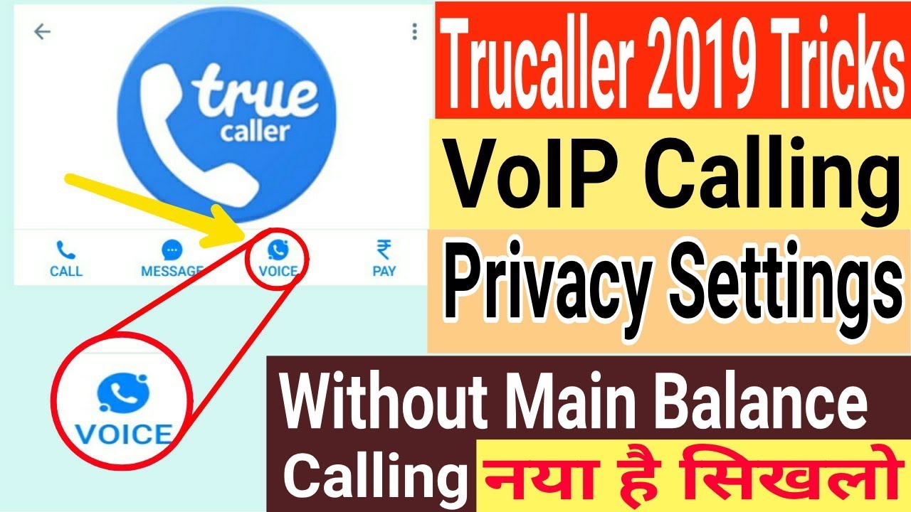 Truecaller VoIP Voice Calling Hidden feature || last seen privacy settings ||