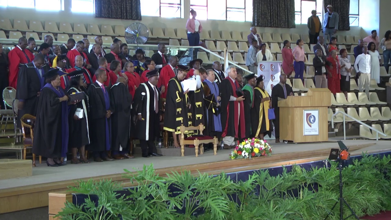 2019 Autumn Graduation Ceremonies: Bloemfontein Campus (09 April 2019, 14:00)