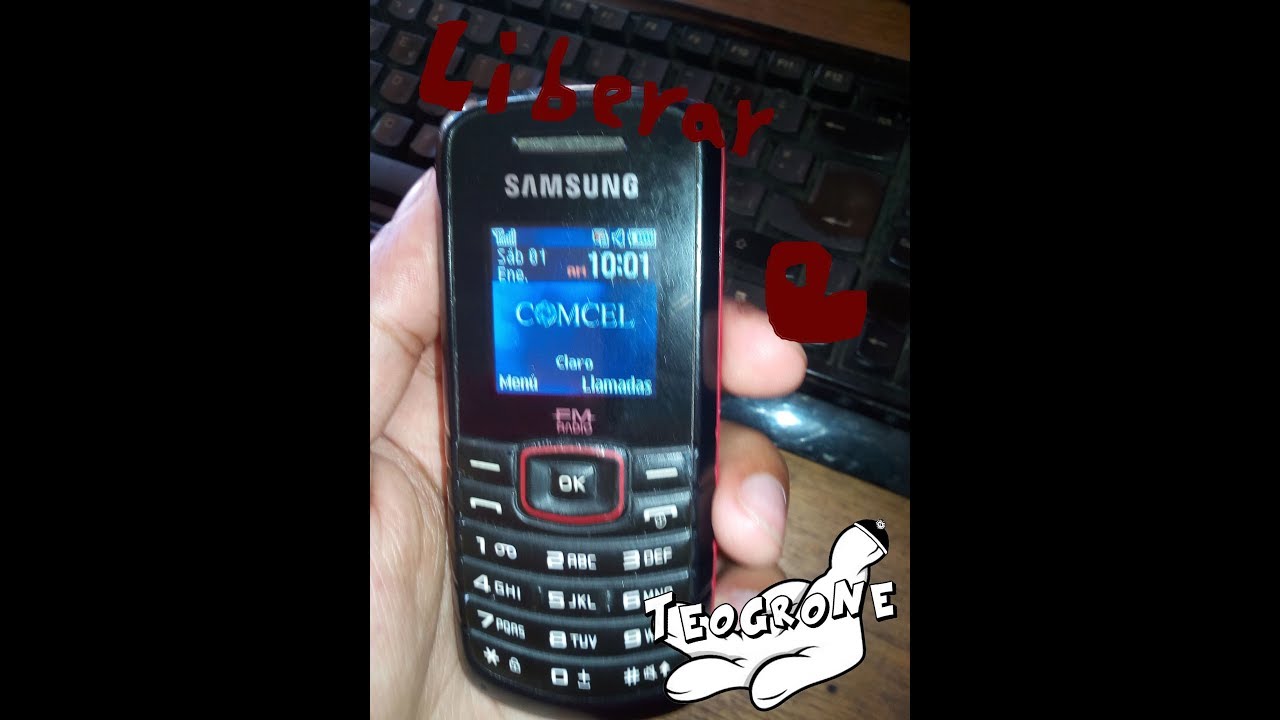 Cómo liberar ó desbloquear el Samsung Gt e1086i (2 métodos)