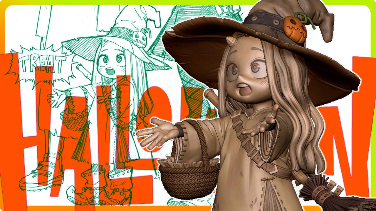 SCULPTING the CREEPIEST My Hero Academia Character for Halloween! 👻🎃