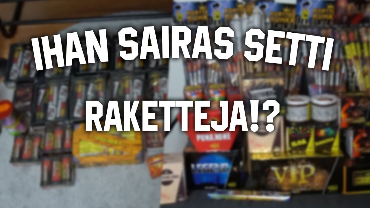 Melkein 1000€ Raketteja!?