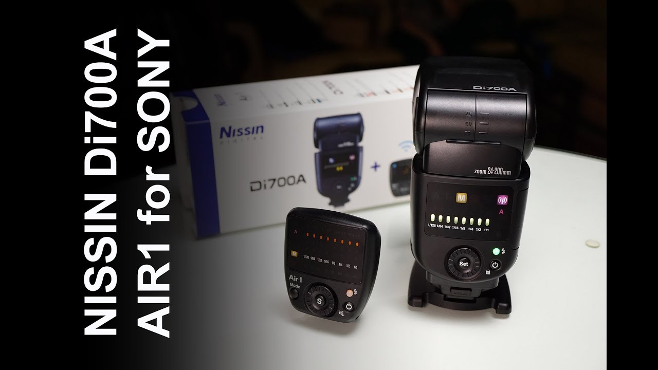 Обзор комплекта вспышки Nissin Di700a Air1 для камер Sony — руководство