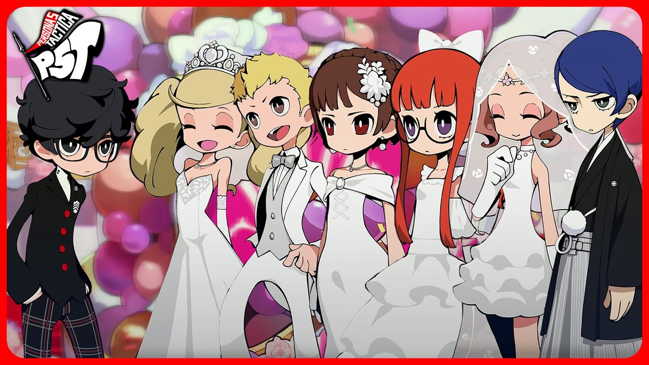 All Joker Wedding scenes - Persona 5 Tactica