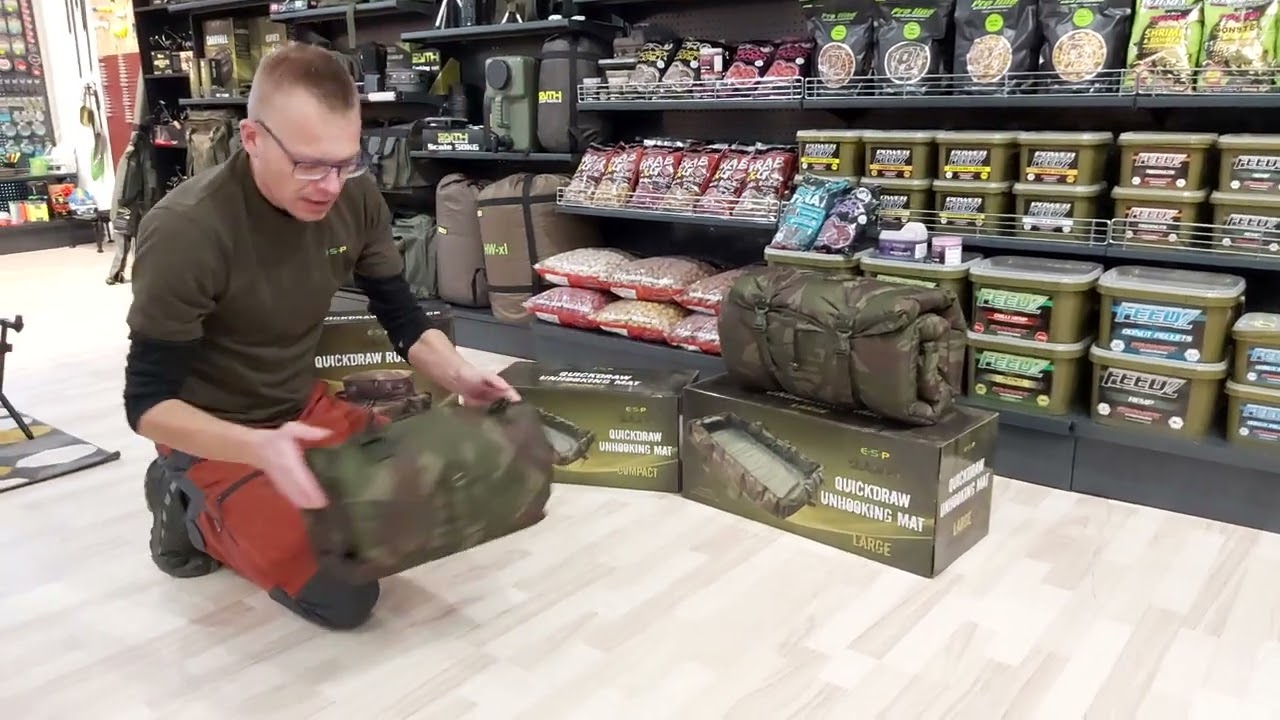 ESP Quickdraw Rygs&aelig;k & M&aring;tte